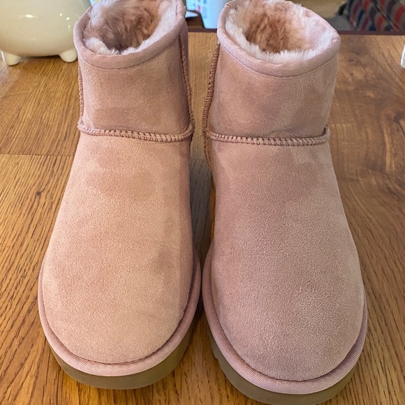 UGG Shoes - Pink Classic Mini II Ugg Boots
